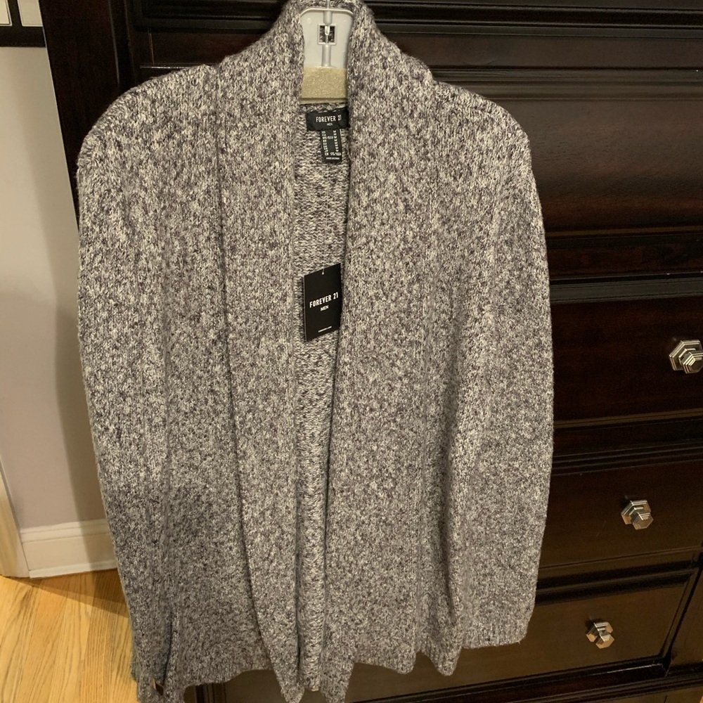 Forever21 longline cardigan